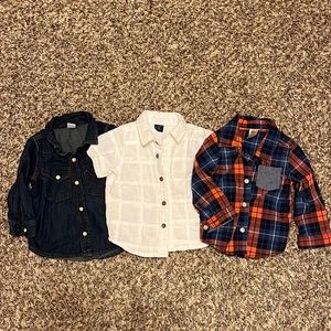 Baby Boys Button Down Shirts
